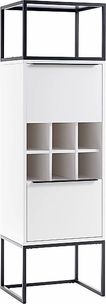 HBZ Highboard "Lille" 1 Stk. tlg. mit LED-Beleuchtung, Wohnzimmerschrank in günstig online kaufen