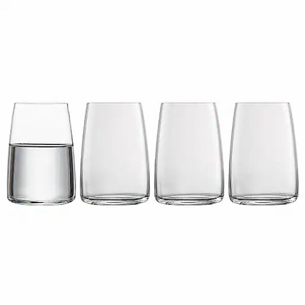 Zwiesel Glas Glas »Becher Vivid Senses 500 ml 4er Set transparent« günstig online kaufen
