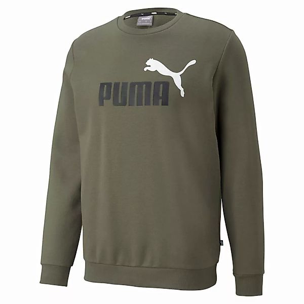 PUMA Herren Sweatshirt - ESS+ 2 Col Big Logo Crew, großes Logo, Rundhals Gr günstig online kaufen