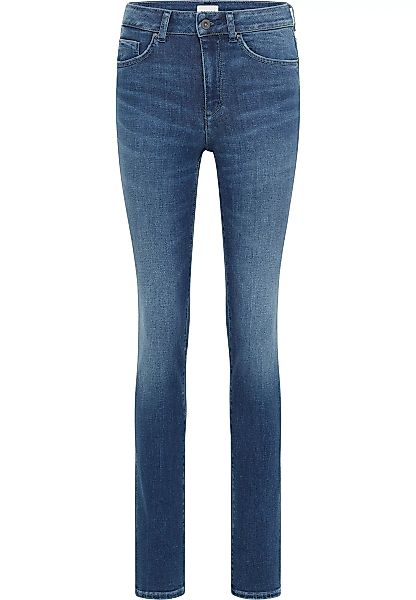 Mustang Damen Jeans SHELBY Slim Fit - Blau - Blue Denim günstig online kaufen