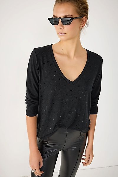 No Matter What Blusentop Steinverzierte Bluse günstig online kaufen