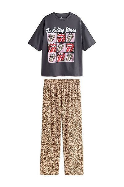 Next Pyjama Rolling Stones Kurzarmschlafanzug (2 tlg) günstig online kaufen