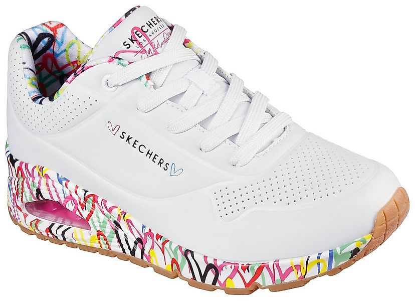 Skechers UNO-LOVING LOVE Wedgesneaker Freizeitschuh, Halbschuh, Schnürschuh günstig online kaufen