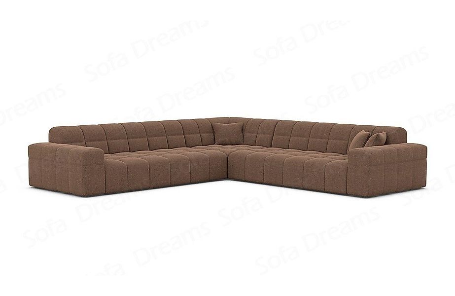 Sofa Dreams Ecksofa Polsterstoff Ecksofa Samt günstig online kaufen