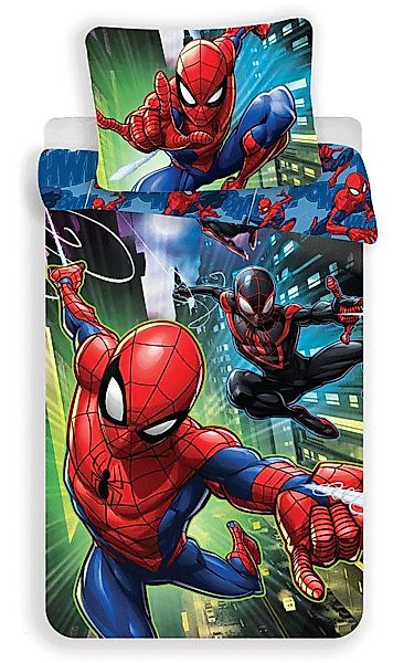 MARVEL Kinderbettwäsche Marvel Spider-Man Babybettwäsche Spinne günstig online kaufen