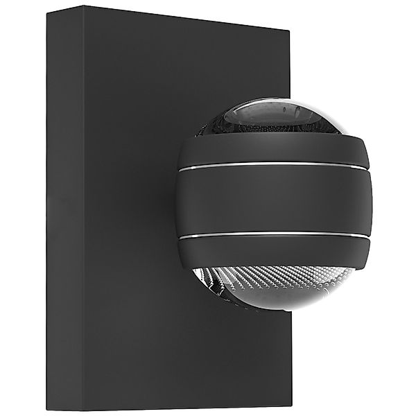 Eglo LED-Außenwandleuchte Sesimba Schwarz günstig online kaufen