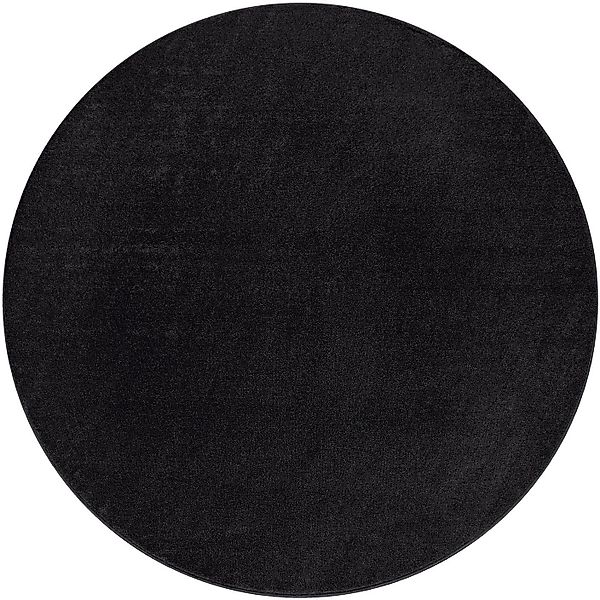 Paco Home Teppich "Porto 890" rund 13 mm Höhe Kurzflor, Uni-Farben, ideal i günstig online kaufen