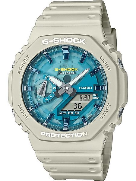 CASIO Quarzuhr Casio GA-2100AS-5AER Herrenuhr G-Shock Classic 45mm 20ATM Ca günstig online kaufen