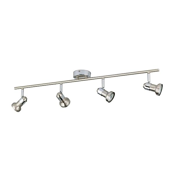 Orion Leuchten Strahler Seba 4 x GU10 Satin günstig online kaufen