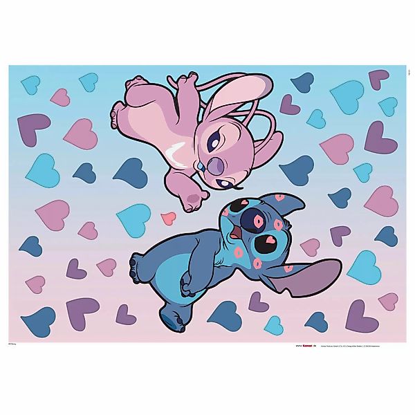 Komar Wandtattoo Stitch in Love - günstig online kaufen