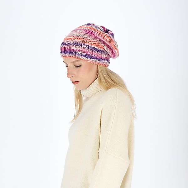 halsüberkopf Accessoires Strickmütze Beanie Multicolor mit günstig online kaufen