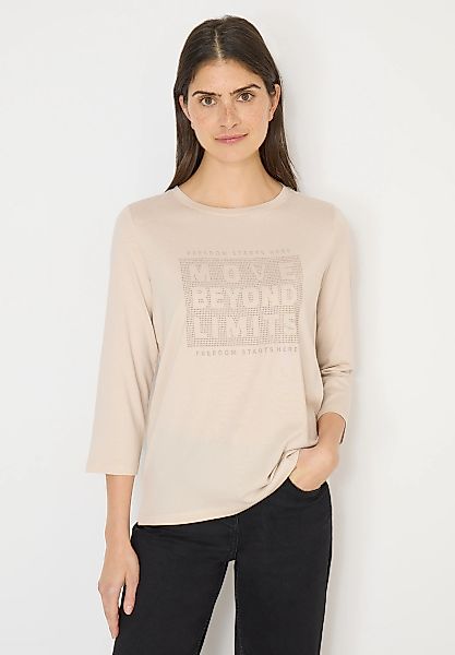 Cecil 3/4-Arm-Shirt mit U-Boot-Ausschnitt günstig online kaufen