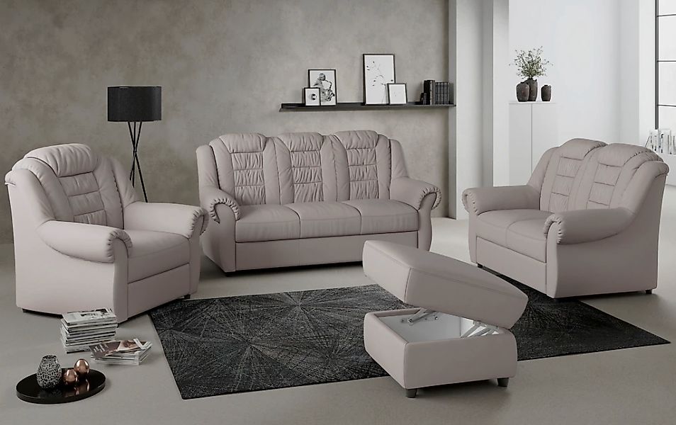 Home affaire 2-Sitzer "Boston" Sofa mit hoher Rückenlehne günstig online kaufen