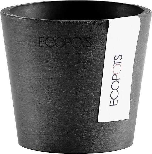 ECOPOTS Blumentopf AMSTERDAM Mini Dark Grey, günstig online kaufen