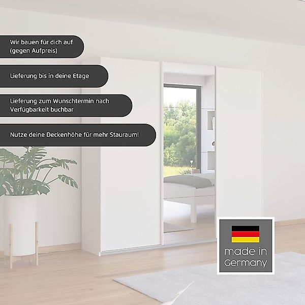 rauch Schwebetürenschrank "Oteli", mit Mittelspiegel und Passepartout optio günstig online kaufen