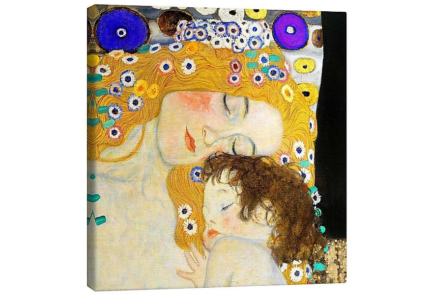 Posterlounge Wandbild Mutter und Kind (Detail), Gustav Klimt, erhältlich al günstig online kaufen