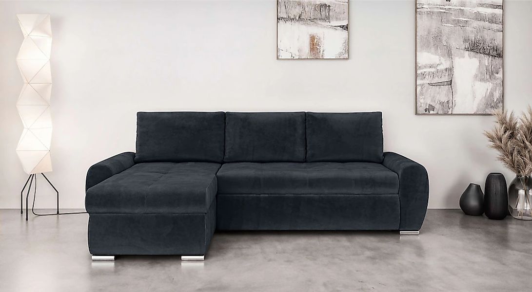 INOSIGN Ecksofa "HAVERHILL Schlafsofa mit Bettkasten, Maße B/H/T: 237/89/16 günstig online kaufen