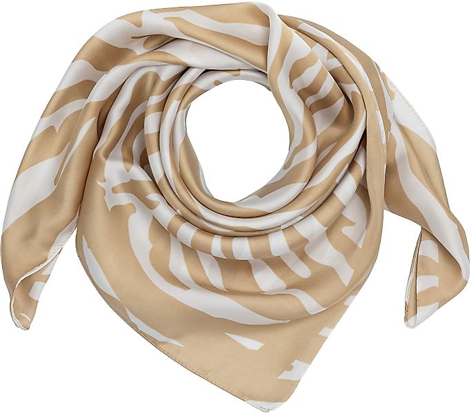 Caspar Modeschal SC537 sommerlich leichtes Damen Halstuch mit Zebra Muster, günstig online kaufen