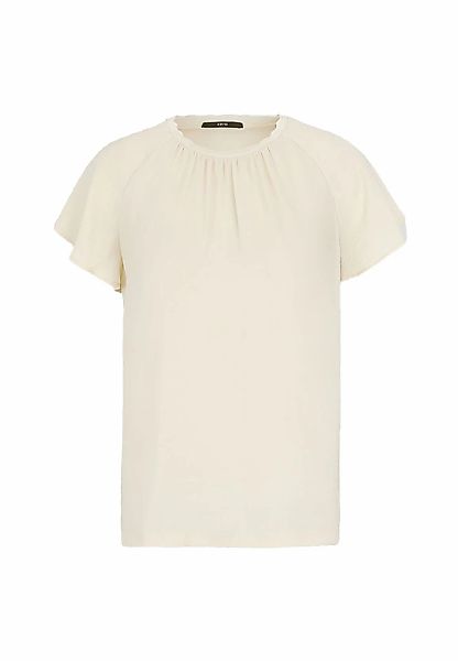 Zero Shirtbluse "zero Blusenshirt mit kurzen Rüschenärmeln" günstig online kaufen