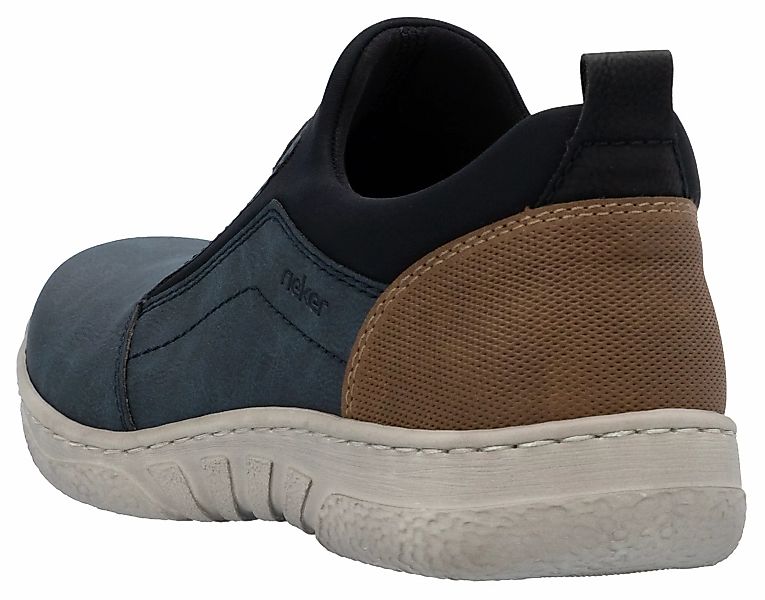 Rieker Slip-On Sneaker, Freizeitschuh, Halbschuh, Sneaker mit Gummizug, zum günstig online kaufen