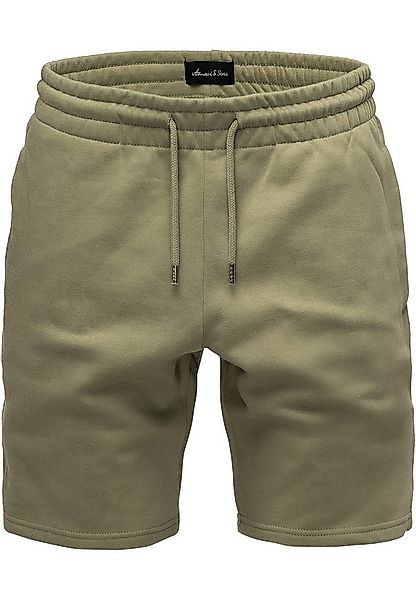 Amaci&Sons Sweatshorts WORTHINGTON Shorts Herren Bermuda Sweat Short Hose R günstig online kaufen