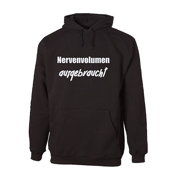 G-graphics Hoodie Nervenvolumen aufgebraucht Unisex mit trendigem Frontprin günstig online kaufen