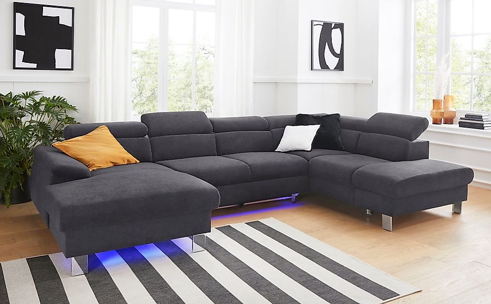 COTTA Polstergarnitur "Komaris U-Form", (Set), Set bestehend aus: Wohnlands günstig online kaufen
