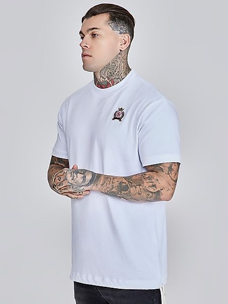 Siksilk T-Shirt SikSilk Herren Weißes Oversized günstig online kaufen