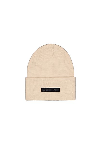 Alpha Industries Skimütze Rubber Logo Beanie günstig online kaufen