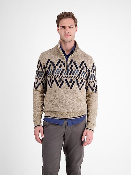 LERROS Norwegerpullover LERROS Herren-Troyer mit Norwegermuster günstig online kaufen
