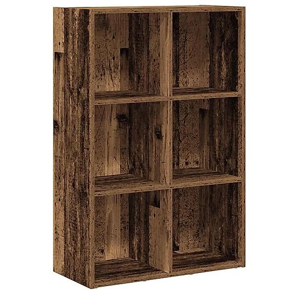 vidaXL Bücherregal/Sideboard Altholz-Optik 66x30x98 cm Holzwerkstoff 855826 günstig online kaufen