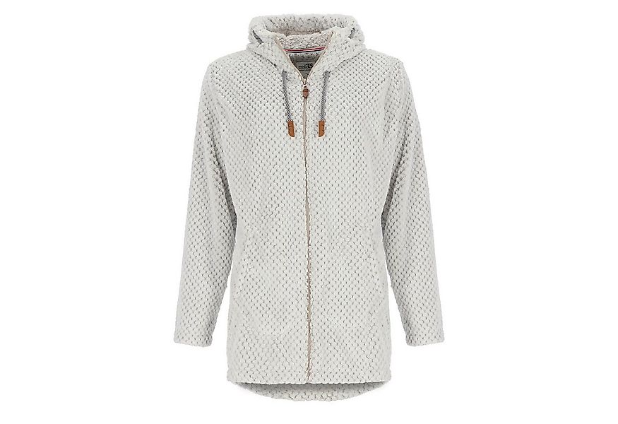 modAS Strickfleecejacke 40614 Damen Fleecemantel in lockerer Optik - Fleece günstig online kaufen