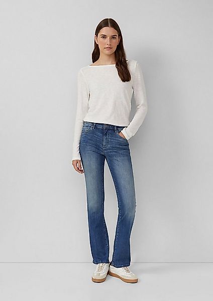 s.Oliver Bootcut-Jeans Jeans-Hose BEVERLY Jeans Beverly / Slim Fit / Mid Ri günstig online kaufen