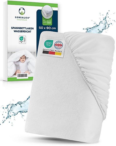 Sensalou Spannbettlaken Wasserdichtes Inkontinenz-Spannbettlaken, Frottee, günstig online kaufen