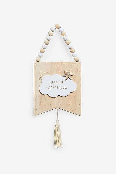 Next Dekohänger Neue Hängedeko für Babys, Wolken aus Holz (1 St) günstig online kaufen