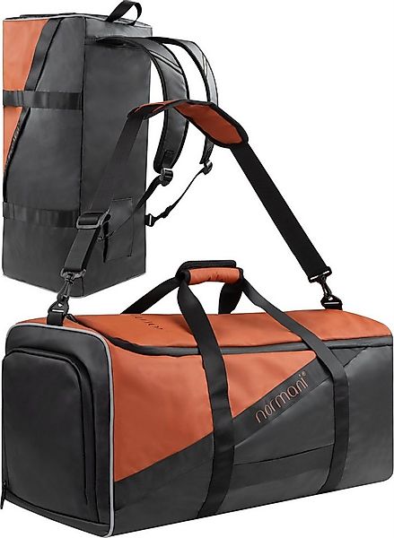 normani Sporttasche Sport- und Reisetasche mit Rucksackfunktion 90 l, Train günstig online kaufen
