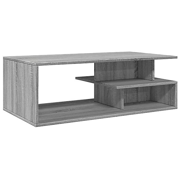 vidaXL Couchtisch Grau Sonoma 102x55x35 cm Holzwerkstoff 848015 günstig online kaufen