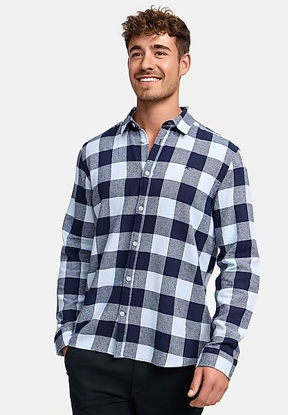 Indicode Langarmhemd Herren INGilman Herrenhemd Langarm aus 100 % Baumwolle günstig online kaufen