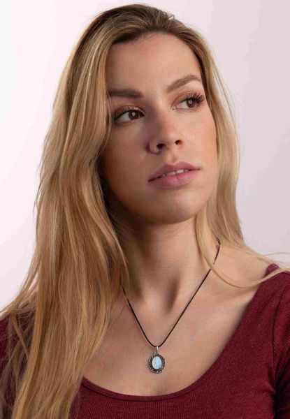 mantraroma Kettenanhänger KATUVA oval aus 925 günstig online kaufen