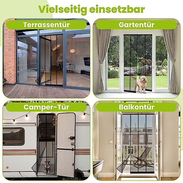 easylife Insektenschutz-Vorhang Fliegengitter Vorhang mit Gewichten günstig online kaufen