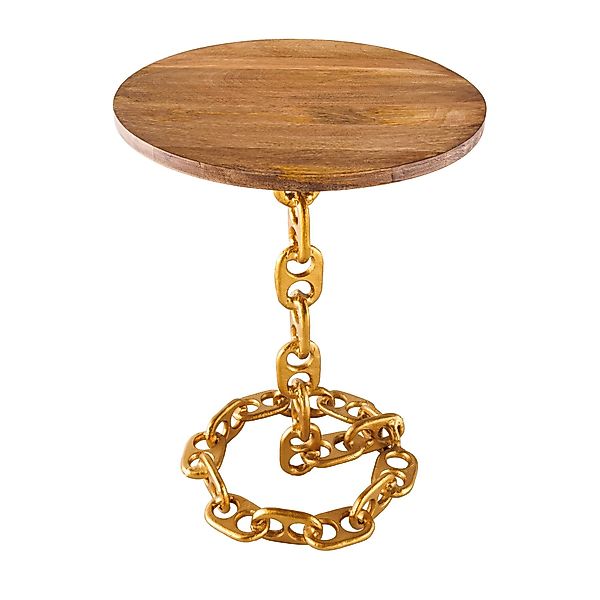 riess-ambiente Beistelltisch CHAINS 55cm gold / günstig online kaufen