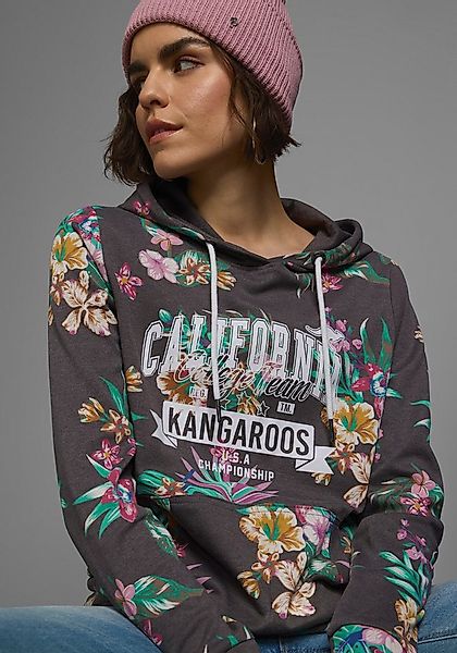 KangaROOS Kapuzensweatshirt Langarm, figurumspielender Schnitt, aus Interlo günstig online kaufen