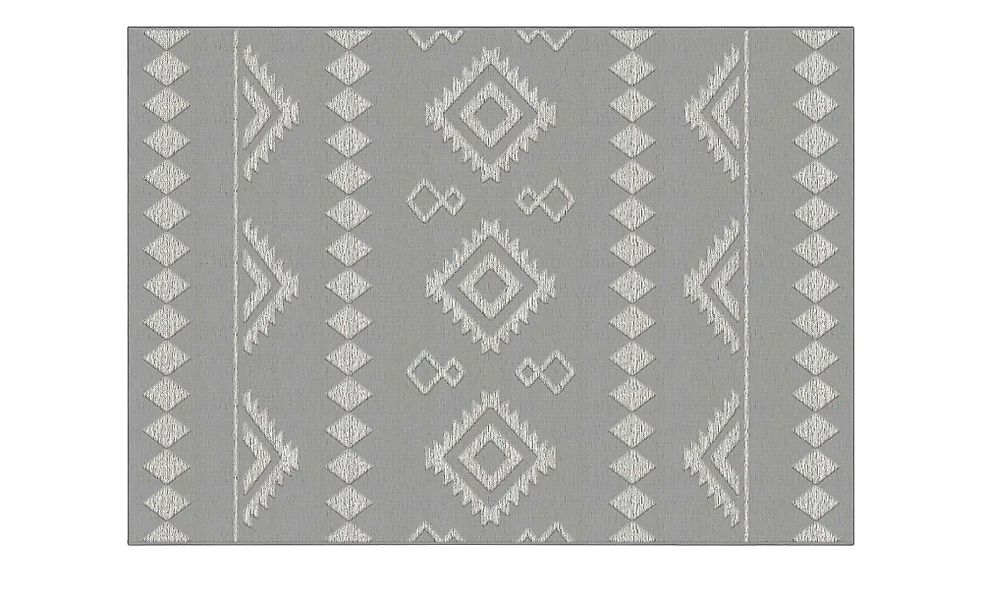 Webteppich  SOHO Rug in a Box ¦ grau ¦ Synthetische Fasern ¦ Maße (cm): B: günstig online kaufen