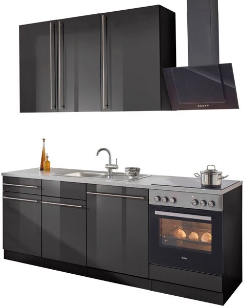 wiho Küchen Küchenzeile Chicago, ohne E-Geräte, günstig online kaufen