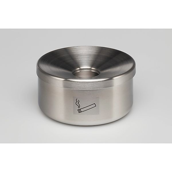 PROREGAL Robuster Tischascher HxBxT 8 x 15,5 x 15,5 cm Edelstahl günstig online kaufen