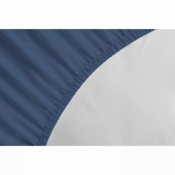 Bettlaken Lovely Home Marineblau 180 X 200 Cm günstig online kaufen