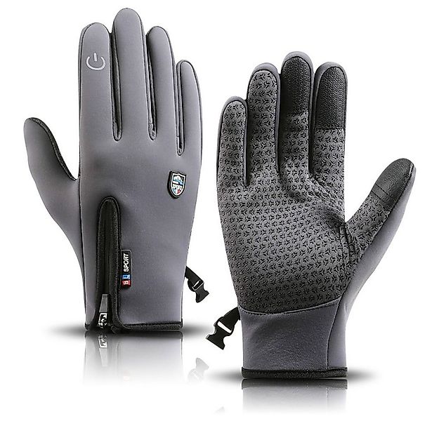 Jibenhome Trainingshandschuhe Wasserdicht & Winddicht Handschuhe für Outdoo günstig online kaufen