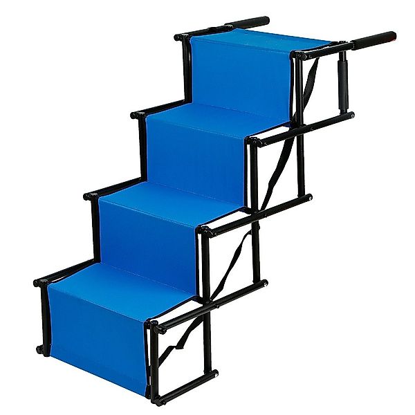 JEOBEST Hunderampe Tiertreppe 4 Stufen Einstiegshilfe günstig online kaufen