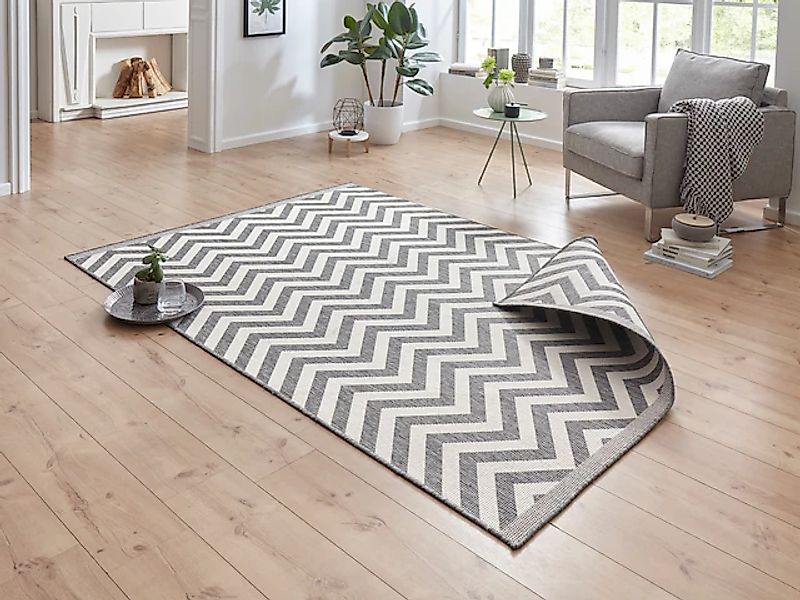 HANSE Home Teppich »Palma Wendeteppich«, rechteckig, 5 mm Höhe, In-& Outdoo günstig online kaufen