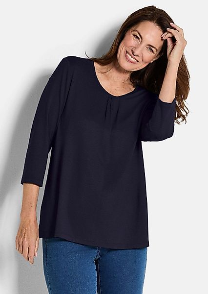 GOLDNER T-Shirt Viskose-Oberteil mit Halbarm Feminines günstig online kaufen